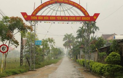 Về vùng giáo dân có đường GTNT rộng nhất Hà Tĩnh