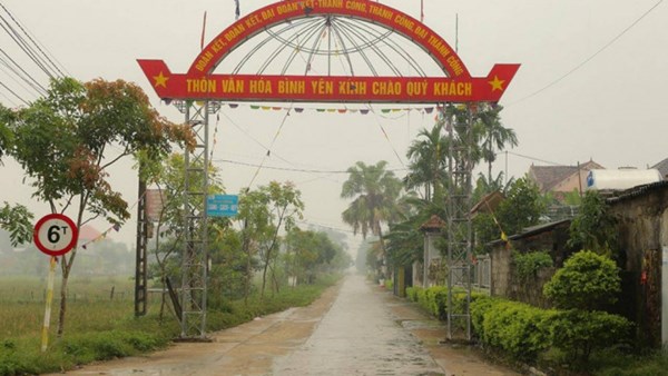 Về vùng giáo dân có đường GTNT rộng nhất Hà Tĩnh